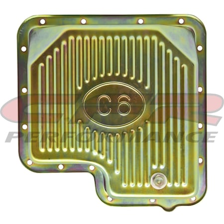 Cfr Performance CFR HZ-9125-PBK Ford C6 Steel Transmission Pan-Black CF55084